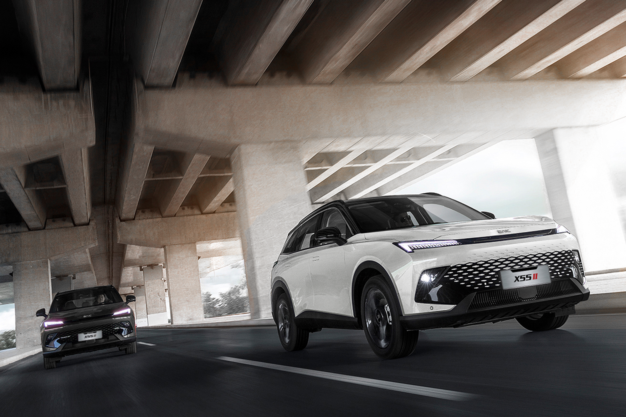BAIC turunkan harga untuk model X55 II, sekaligus menyegarkan tampilan dan memberikan 2 pilihan varian